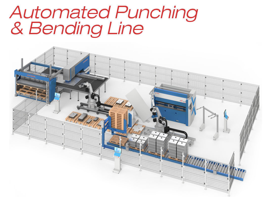 euromac automated punching and bending machine